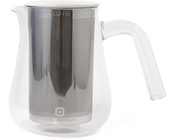 Koffiezetapparaat Filterkoffie Zetten Zonder Papier Met Glazen Kan 0,8L