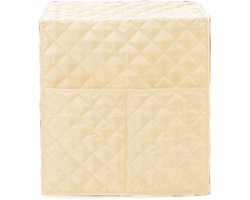 Koffiezetapparaat Hoes - Apparaat Beschermhoes - Keuken Organisatie - Waterafstotend Materiaal - 32 x 31 x 36 cm - Beige