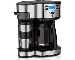 Koffiezetapparaat - Theevoorzieningen - Coffee Apparaat - Zwart/Staal