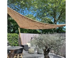 Kokos schaduwdoek | Driehoekig | 3x3x3 m1 - 4shine