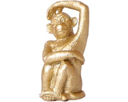 Kolibri Home | Ornament - Decoratie Beeld Sitting Monkey