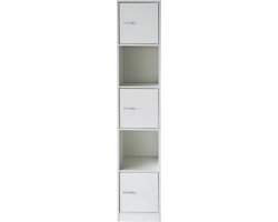 Kolomkast badkamer - opbergkast badkamer slaapkamer of hal - 180 cm hoog