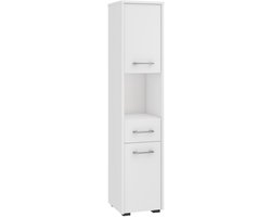 Kolomkast voor Badkamer FIN / AKORD Furniture Factory / Wit / 30 x 140 x 30 cm