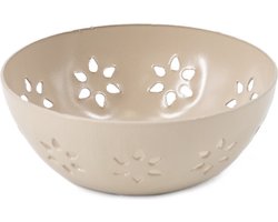 Kolony - Schaaltje 'Sand' (Bloemen, Beige)