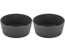 Kom, 0.89 L, Set van 2, Organic, As Grijs - Koziol | Connect Bowl