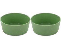 Kom, 0.89 L, Set van 2, Organic, Blad Groen - Koziol | Connect Bowl