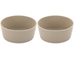 Kom, 0.89 L, Set van 2, Organic, Zand Beige - Koziol | Connect Bowl