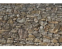Komar - Fotobehang - Stone - Wall - 368x254 - cm - 8-727