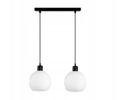Komat DORA Hanglamp Zwart Metaal E27 2x60W