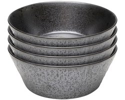 Kommen Cosmos zwart Ø21cm (4/set) Kare Design