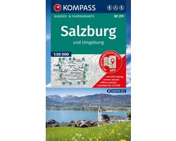 KOMPASS Wanderkarten-Set 291 Salzburg und Umgebung (2 Karten) 1:50.000