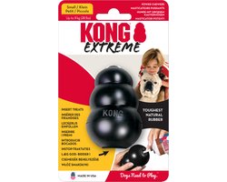 Kong Extreme - Honden Speelgoed - Rubber - Zwart - S - Tot 9 kg