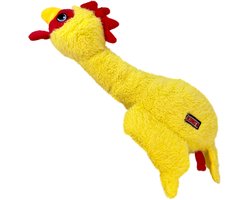 Kong Scruffs Chicken - Hondenspeelgoed - Medium/Large