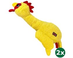 Kong scruffs kip 2x 25,5x12,5x39,5 cm