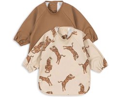 Konges Sløjd 2 Pack Dinner Slab Met Mouwen | Tiger/Toasted Coconut