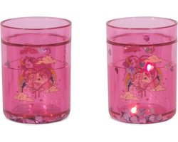 Konges Sløjd 2 Pack Glitter Bekers - 2 stuks - Horn Stars