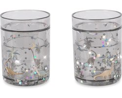Konges Slojd | 2 Pack Glitter Bekers Dino