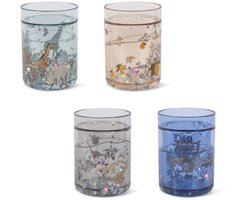 Konges Slojd | 4 Pack Glitter Bekers Blue Mix