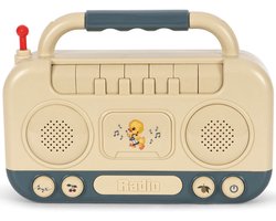 Konges Sløjd Baby Boombox - Geschikt vanaf 12 maanden - Stimuleert motoriek