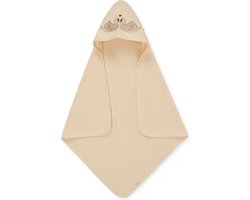 Konges Slojd Badcape Embroidery Gots Swan