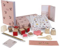 Konges Sløjd Complete Schrijfset - Cherry Mix Girl