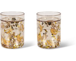 Konges Sløjd Glitter Drinkbekers 2ST | Let's Go Bananas