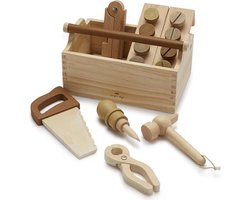 Konges Sløjd- Houten Gereedschapskist - Houten speelgoed