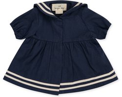 Konges Sløjd Poppenkleding set matrozenjurk - Blues - 35 cm - Kleding set - Organisch katoen