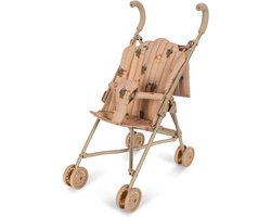 Konges Sløjd Poppenwagen/Doll Stroller/Buggy - Bow Kitty Pink