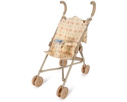 Konges Sløjd Poppenwagen/Doll Stroller/Buggy - Fleur Decor