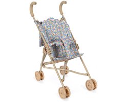 Konges Sløjd Poppenwagen/Doll Stroller/Buggy - Fleur Rosier