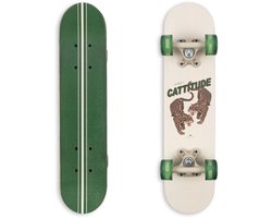Konges Sløjd Skateboard met verlichte wielen - 38x29x36 - Cattitude