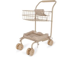 Konges Sløjd Supermarkt winkelwagen / shopping trolley - Met poppenzitje - Milk tank