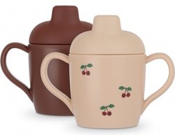 Konges Sløjd - Tuitbekers (Set van 2) - Tuitbekers - Cherry