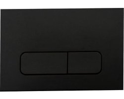 Konig - Bedieningspaneel - Toilet - Mat zwart - Geberit UP320/UP720