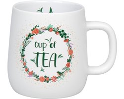 Könitz mok Kopje Thee, beker, koffiekopjes, New Bone, kleurrijk, 395 ml, 1172392847