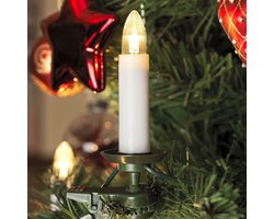 Konstsmide 2010-020 Kerstboomverlichting Binnen werkt op het lichtnet Aantal lampen 16 LED Warmwit Verlichte lengte: 7.