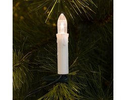 Konstsmide 2038-010 Kerstboomverlichting Binnen werkt op het lichtnet Aantal lampen 25 LED Warmwit Verlichte lengte: 9.