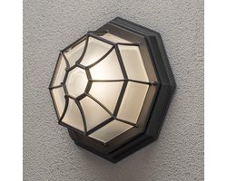 Konstsmide 7091-750 wandverlichting Geschikt voor buitengebruik Zwart