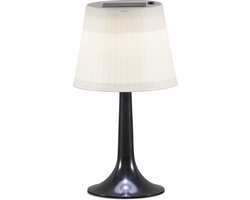 Konstsmide 7109 - Tafellamp - Assisi LED tafellamp solar 36cm 4500K - zwart