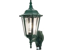 Konstsmide 7236 - Wandlamp - Firenze wandlamp opwaarts 48cm 230V E27 bwm - groen
