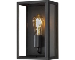 Konstsmide Carpi Wandlamp Buiten M - E27 - IP44 - Zwart