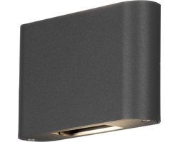 Konstsmide Chieri Flex Spotlamp Buiten - 2-lichts LED - 3000K - IP54 - Antraciet