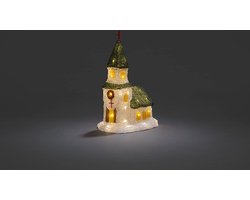KonstSmide - Decoratieve Kerk - Led verlichting - LxB 38x26cm