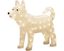Konstsmide Dog Husky Lichtdecoratie figuur 88 gloeilamp(en) LED 3,6 W G