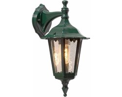 Konstsmide Firenze - Wandlamp neerwaarts 39cm - 230V - E27 - groen