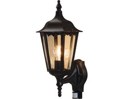 Konstsmide Firenze - Wandlamp opwaarts 48cm - 230V - E27 bwm - matzwart