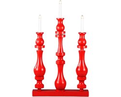 Konstsmide Kandelaar - Rood