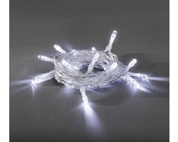 Konstsmide koudwit LED Lichtsnoer op batterijen, 4.35m
