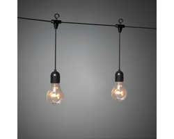 Konstsmide Lichtsnoer Icicle Led 14,5 M Amber 10 Lampjes
